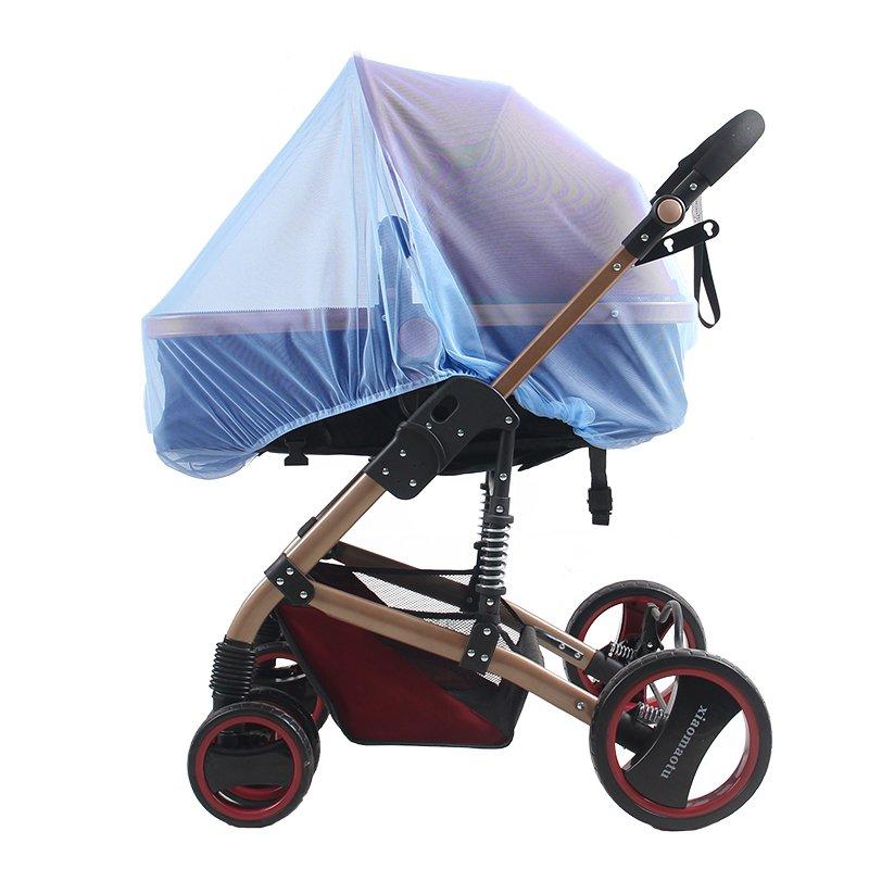 Xe Đẩy Em Em Bé Nhiều Màu, Xe Ô, Lưới Chống Muỗi Thông Dụng 4