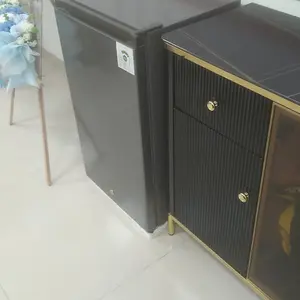 HISENSE-RR120D4IGN-Kulkas Kapasitas 91L-1 Pintu-Ramah Lingkungan-Ruang Pendinginan-Kaki Depan Dapat Disesuaikan-Compact Size-Seperate Chiller-2Liter Rak Muat Botol Ukuran