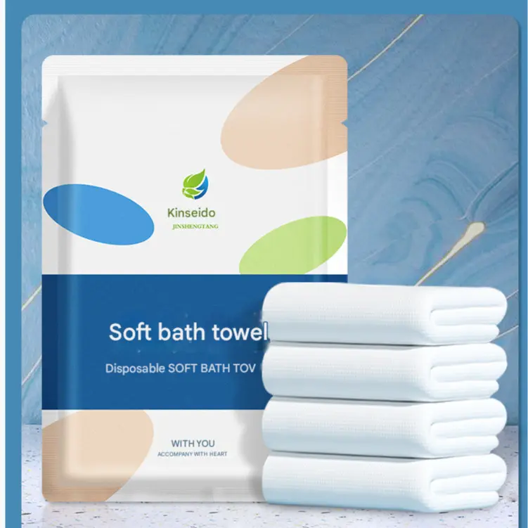 EXTRA THICK Disposable Travel Bath Towel Face Towel Supplies