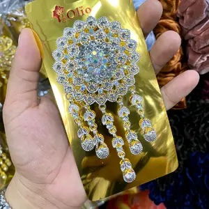 Gass-in Bros Kebaya Etnik Kutubaru Susun Cantik / Aksesoris Wanita Murah, Bros Jurai Fashion Wanita Mewah Cantik Elegan Clips