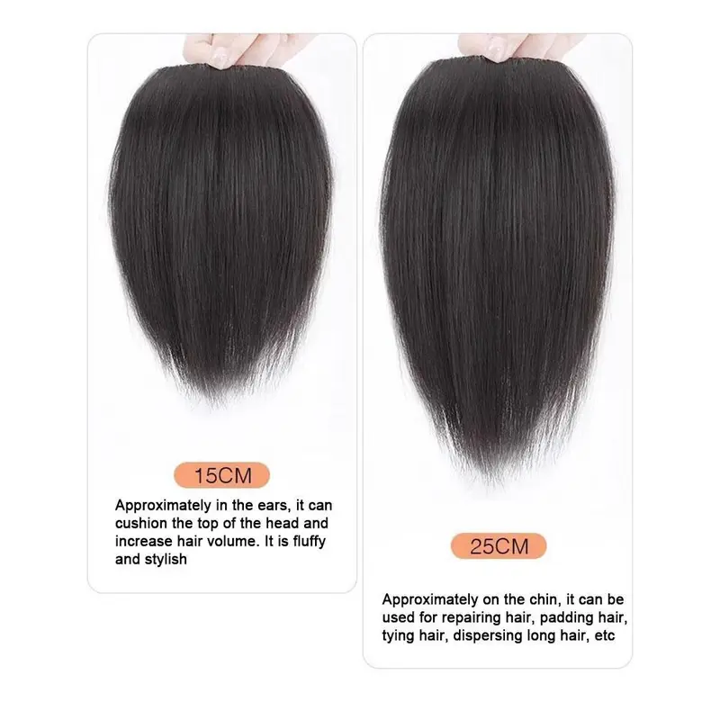 Miếng Đệm Tóc Cho Nữ, Miếng Đệm Tóc Mô Phỏng Cho Rễ Tóc, Dụng Cụ Hữu Ích Và Bồng Bềnh, Y1G9 Có Hộp sọ Cao 5