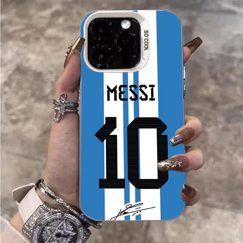 Ốp Lưng Chiếc áo số 10 Argentina của Messi cho Redmi 14C 13 Note 14 13 12 Pro…