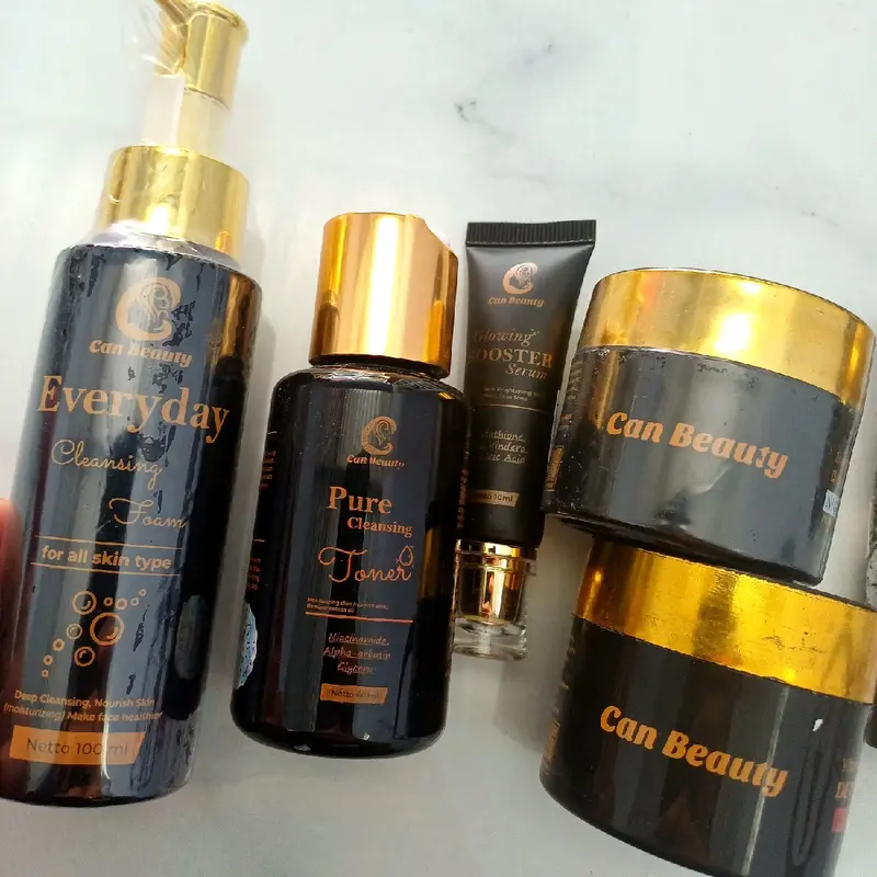 CAN BEAUTY ECER DAY NIGHT CREAM SERUM ACNE BOOSTER TONER SABUN WHITENING FACEWASH oily skin jerawat  Perawatan Wajah Cleanser Mencerahkan Berjerawat 1