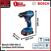 Gambar Bosch GSR 185 Li Brushless Drill Driver With Accessories / Mesin Bor Besi Baterai Set dari Drill&Co Kota Administrasi Jakarta Barat 3 Tokopedia