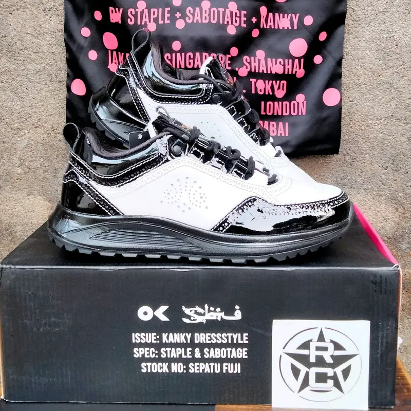 (ORIGINAL) SEPATU KANKY STORY KITADAKE / KANKY X SABOTAGE X STAPLE / SEPATU SNEAKERS CASUAL SPORT 3
