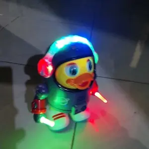 Mainan Robot Bebek Astronot Joget Dancing Walking Musik Dan Lampu Kiddo Toys