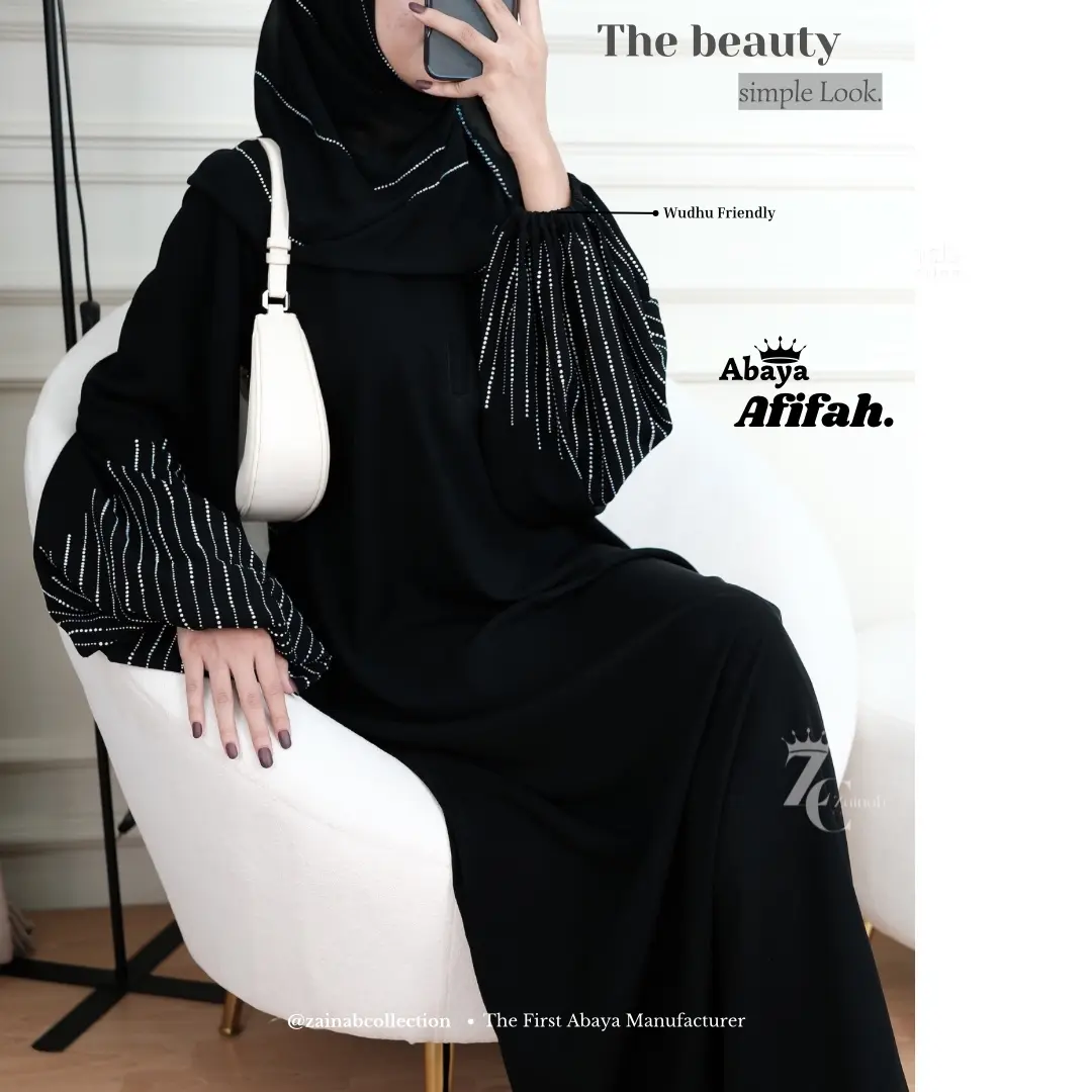 Nama Produk ABAYA Hitam Turkey Gamis Syari Muslimah Bahan Jetblack Hitam Kode 1004 ( ABAYA AFIFAH )Abaya Remaja Abaya Terbaru