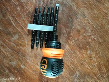 Product Review of RJO - Obeng Cebol CRV Set 13in1 / Obeng Cebol Bolak-Balik Buntek / Obeng Mini Ratchet Karet Dua Arah from S**7 1