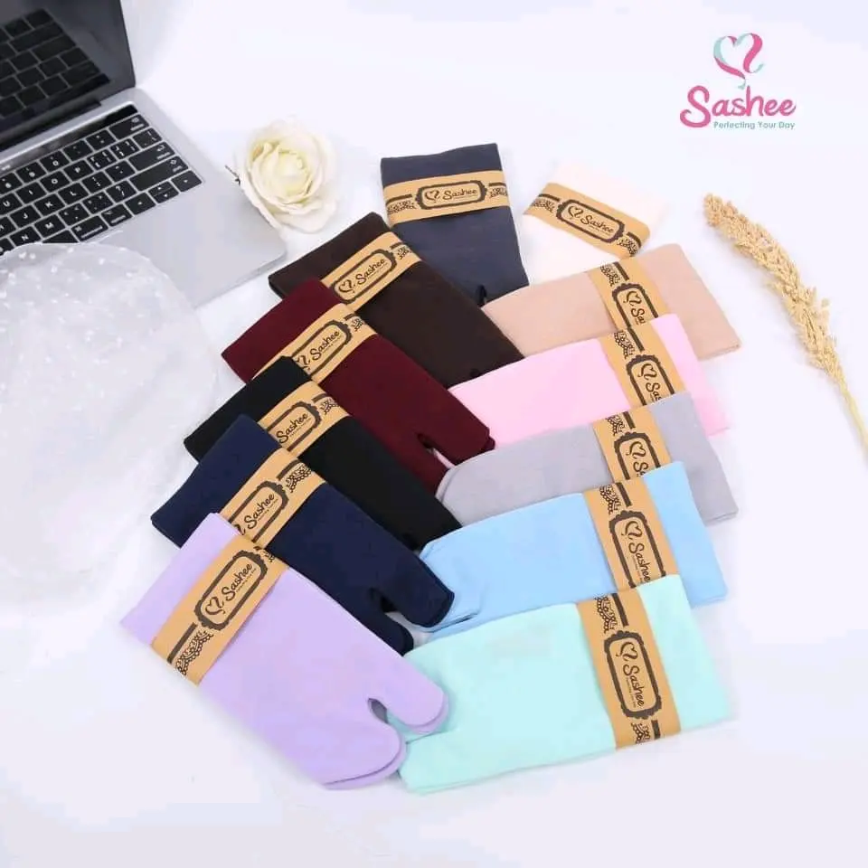 Kaos kaki jempol polos shase premium Adem