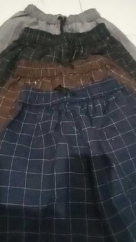 Product Review of TARTAN PANTS 100rb dapat 4pcs Celana Pendek Pria Dewasa Distro Motif Kotak Trendy Casual Santai from T**e R** 0