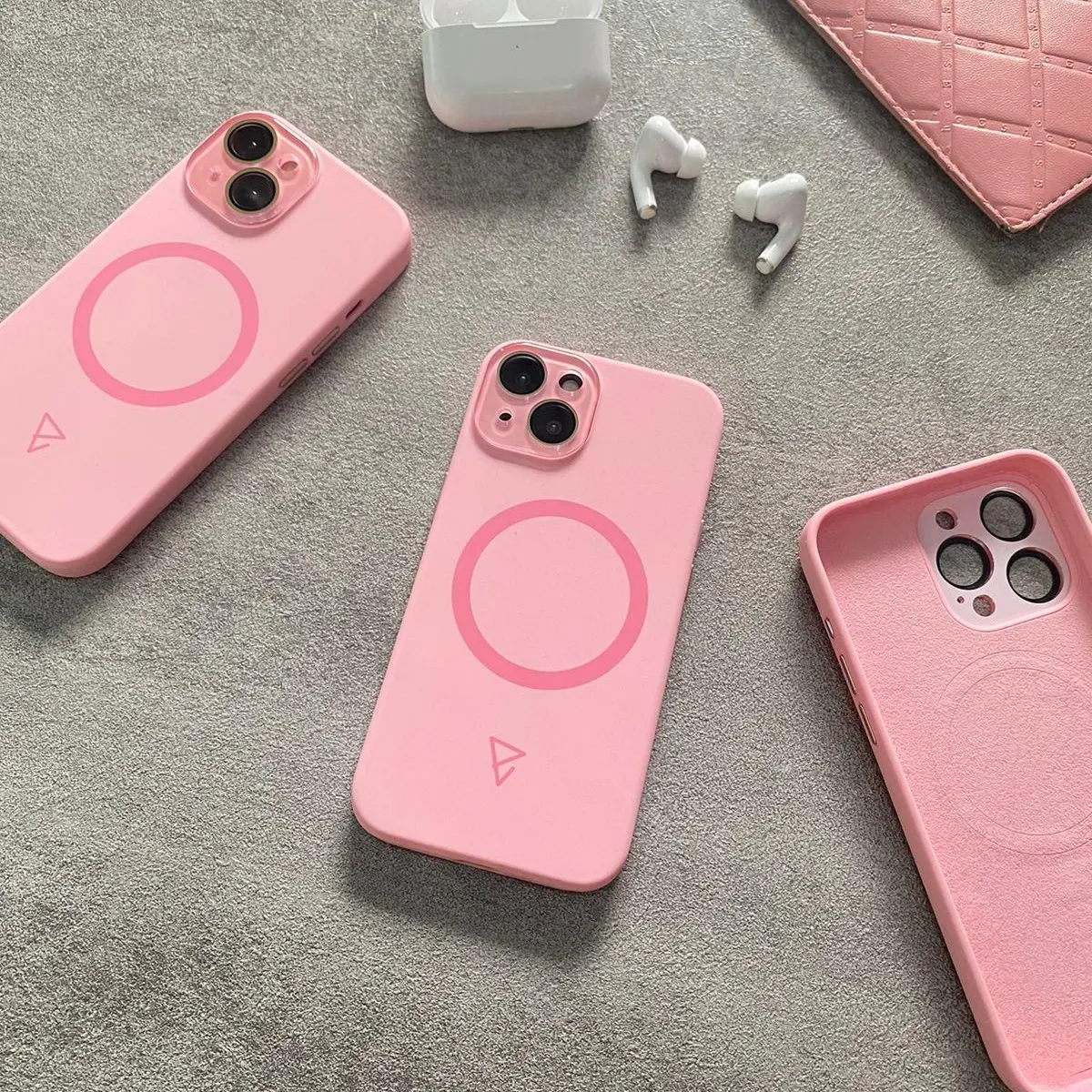 LOLITA CASE LENS PROTECT PINKCANDY HARDCASE SOFTCASE