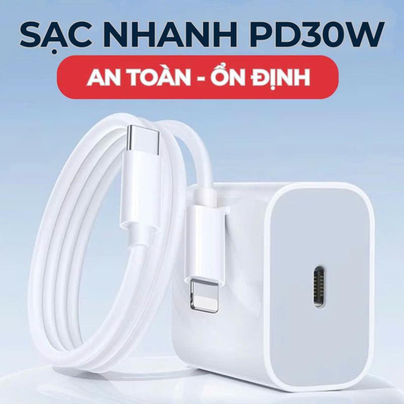 Cốc sạc nhanh PD 30W chui sạc TYPE C hỗ trợ sạc nhanh cho nhiều dòng máy bảo…