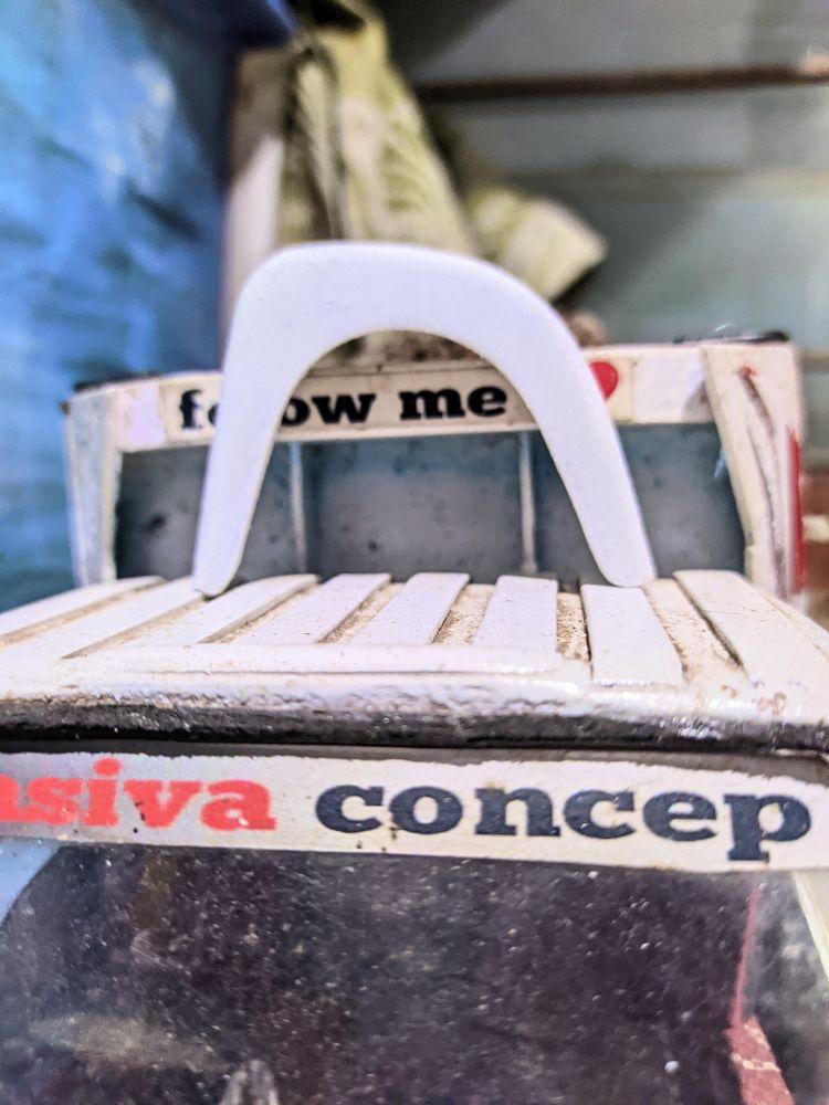 slebor depan miniatur truk plastikbahan dari paralon pvc