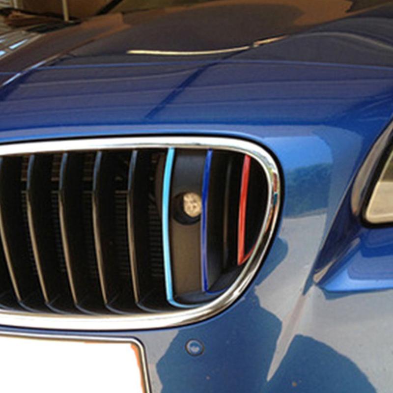 Product Introduction of 3-Color Strip Car Net Sticker Three-Color for Bmw M1M3M5 Auto Accessories Car Stickers Reflective Body Stickers 5