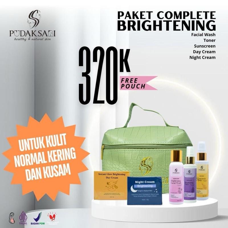 [PAKET ISI 5] COMPLETE PUDAKSARI Perawatan Wajah 1