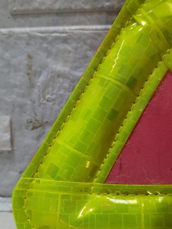 Sharenoer biketag triangle reflector Timbul 10 cm Sepeda 2