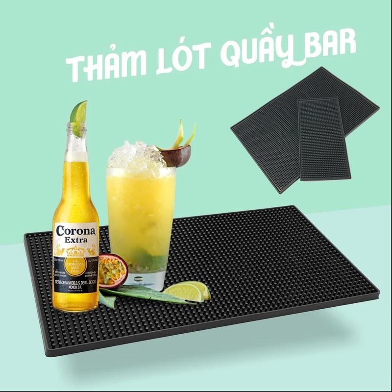 Thảm bar pha chế, Thảm Lót Cao Su Quầy Bar, Thảm bar cao su chống trượt cao cấp