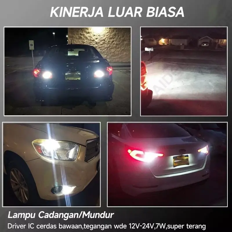 Paket Flasher Sen CR7 Plus 4 Pcs Lampu Sein Sen Dajjal 45 Mata Super Terang untuk Semua Motor - Motorcycle 4