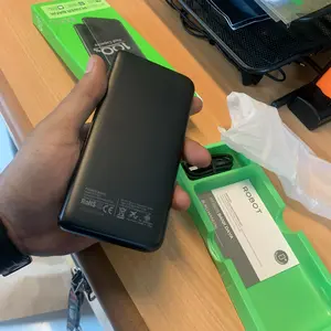 ROBOT Powerbank 10000mAh 3 Output Dual Input Type-C Power bank RT180S 12W Android/iPhone - Garansi 1 Tahun