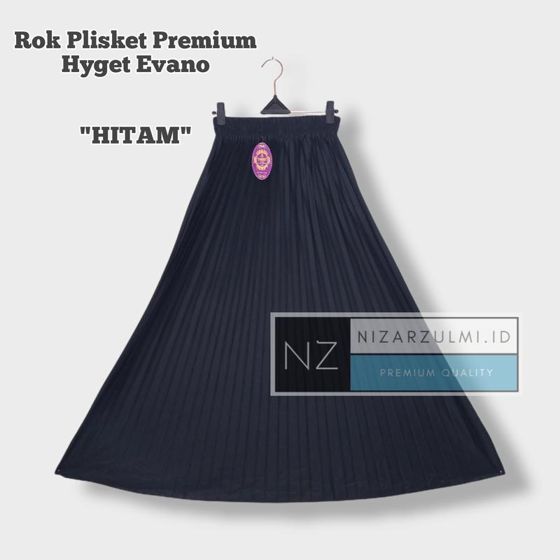 ROK PLISKET PREMIUM BAHAN EVANO TEBAL Fit Muslim Rempel Wanita Panjang Bawahan 7