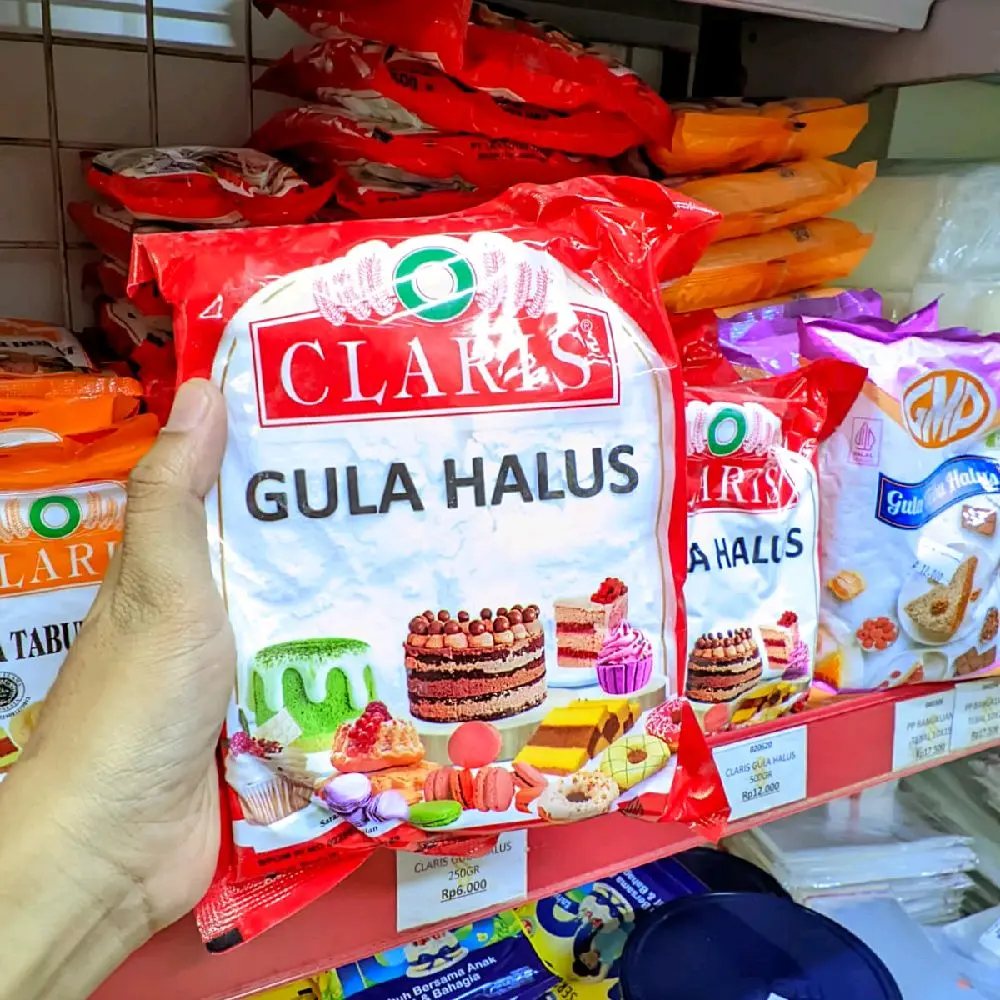 Claris gula halus 250gr Baking
