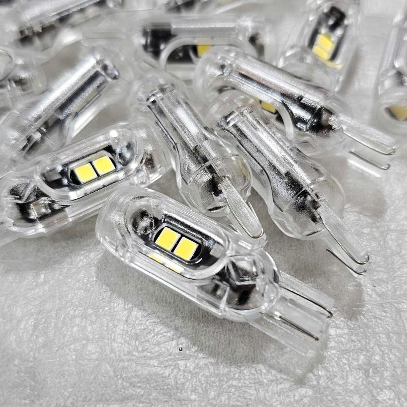  Đèn LED DEMI T10 Đèn sương mù  Đèn nền đồng hồ Led chân T15 T10 đèn lùi cho ô tô xe máy 