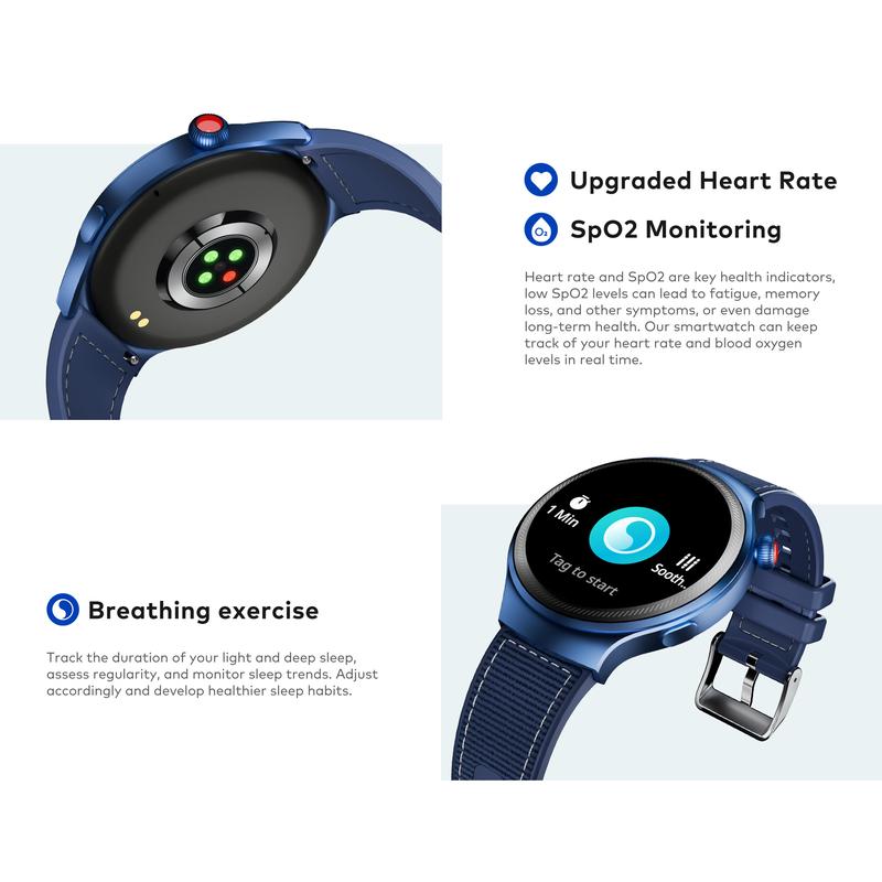 [SP] Official itel Smartwatch O43 Max smart watch 1.43 inch AMOLED Touch Screen IP68 water proof Jam Tangan Pria fitness tracking 5
