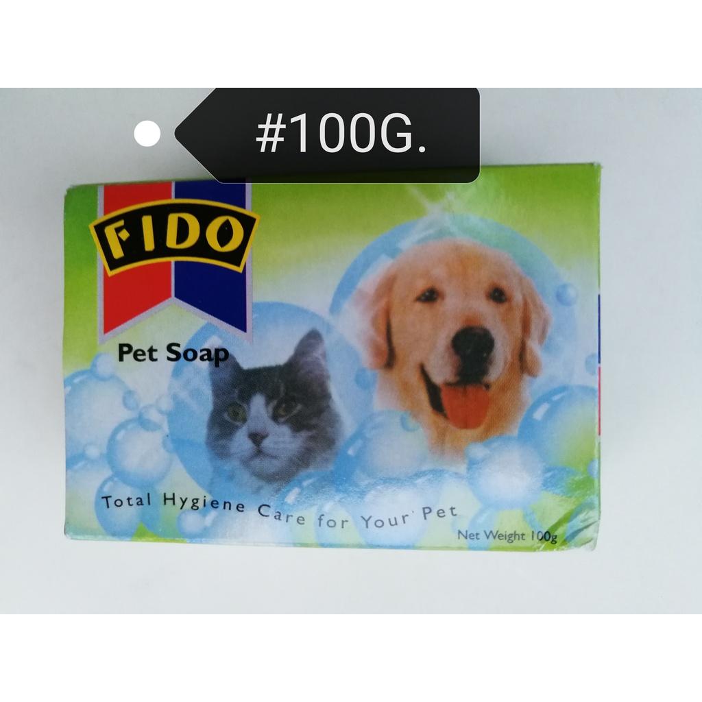 FIDO Pet Soap 100gram Cat Dog Bath Sabun Mandi Kucing Anjing