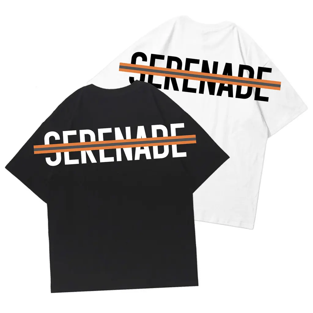 WENZ [Oversize] serenade Baju Kaos Oversize Pria Wanita / Oversize T-shirt lengan pendek bisa cod streetwear trendi