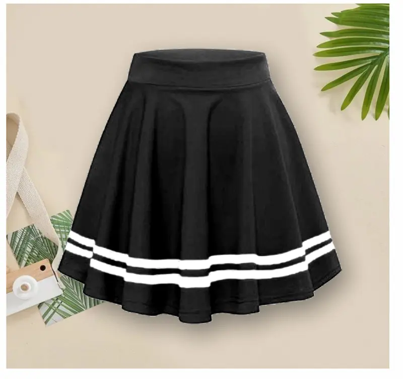 ROK KOREA LIST DEWASA BAHAN SCUBA PREMIUM NYAMAN MELAR TEBAL ANTI LUNTUR Pendek Hitam Casual 4