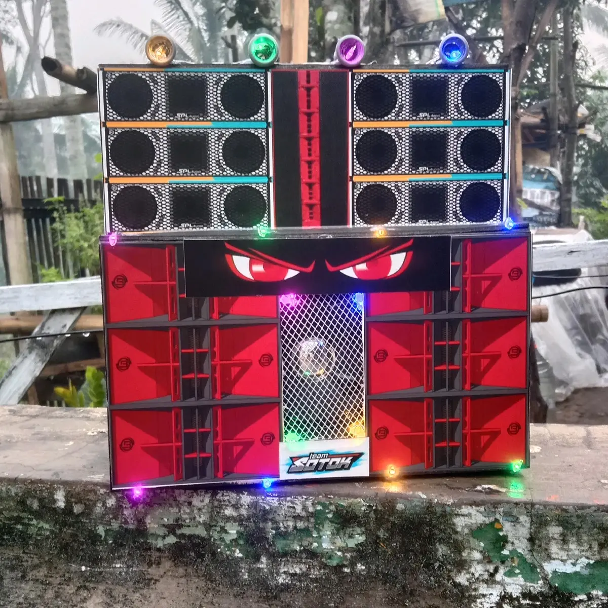Miniatur sound sistem horeg bluetooth