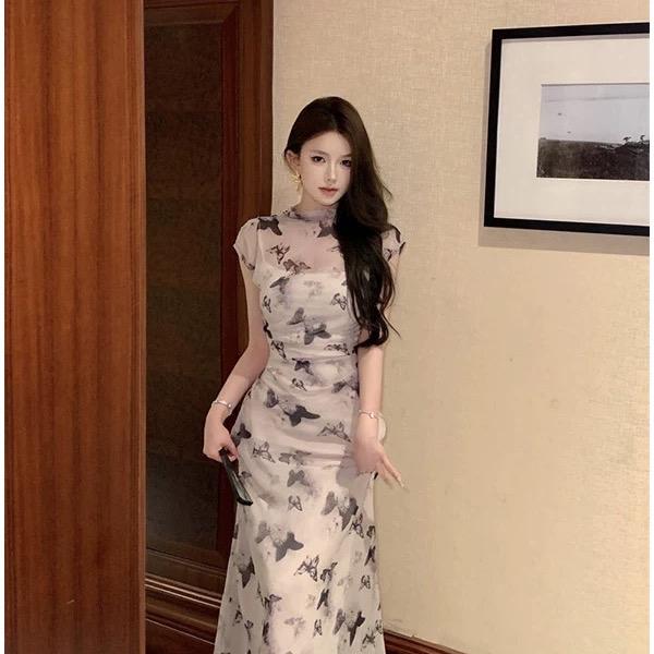 {XẢ KHO} VÁY BODY LƯỚI SÁT NÁCH NHÍU EO D103 SIMIHOUSE