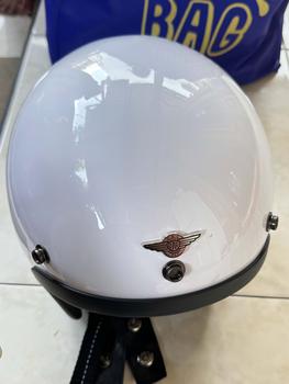 Product Review of Helm Bogo Retro DAG SLIM HEAD SOLID Helm Premium Untuk Pria Dan Wanita Dewasa SNI Motorcycle from D**a P**🐉 1