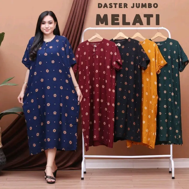 Daster Jumbo Layang Terlaris LD 120 PB 115 Muat BB 70 kg Busui Friendly - Wanita Bumil 5