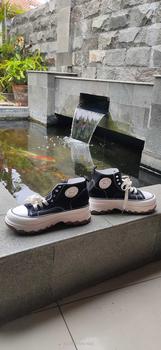 Product Review of Sepatu Sneakers Boots Wanita Casual Hak Tinggi Jaemin Sport Shoes MNS982 from 𝐍**𝐡 🪄**u 0
