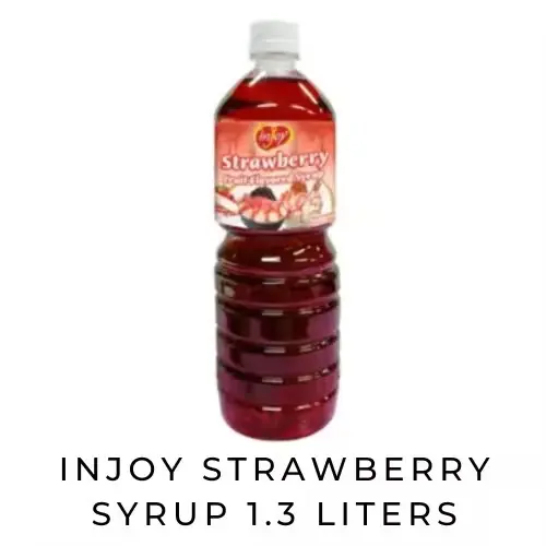Injoy Strawberry Fruit Syrup 1.3L