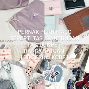 0001 pernak pernik atk II etalase khusus pulpen note book pensil II aksesories seperti bando jepit jedai iket  rambur (co sesuai kode)