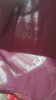 Product Review of NAUREEN SERIES DRESS GAMIS PESTA SARIMBIT COUPLE KIDS AND MOM BAHAN CERUTY BABYDOLL FULL PURING baju from m**h 1