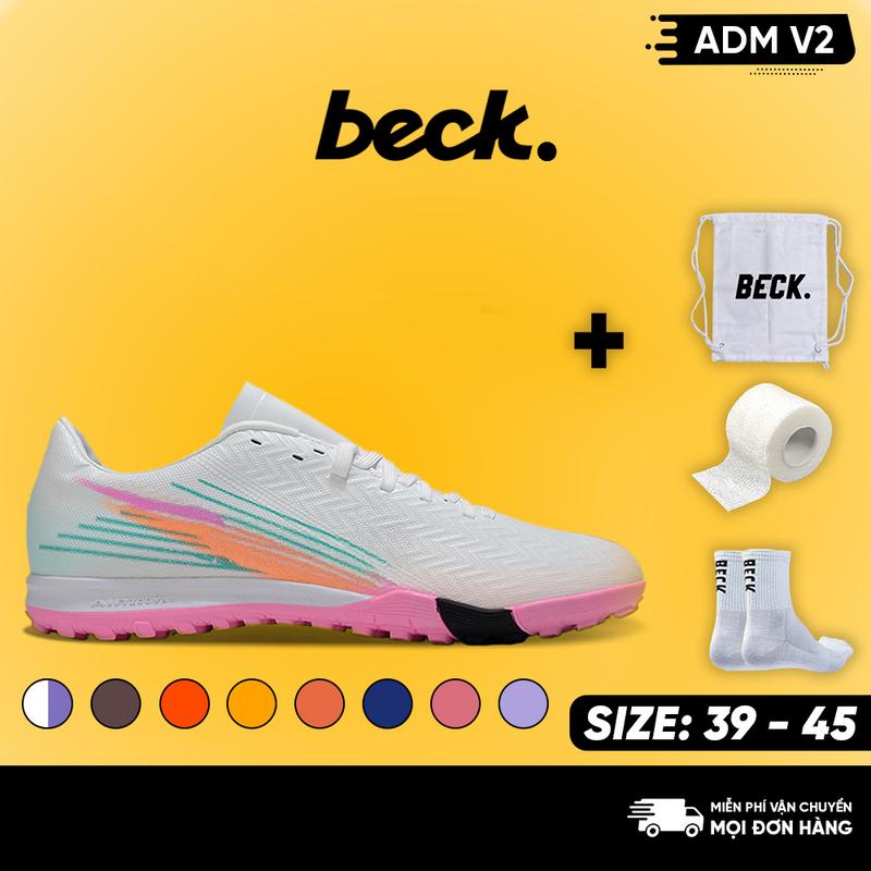 Giày Bóng Đá Mer Cua Ri Ồ, Va Pô 16 Academy V2 Không Đệm, BECK, Đế Đinh TF, Bám Sân, Các Màu Sắc, Sân Cỏ Nhân Tạo