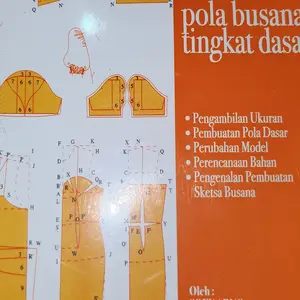 Buku penuntun membuat pola busana tingkat dasar by SOEKARNO