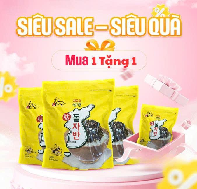 Combo 2 Gói Rong biển, Rong biển vụn Rắc Cơm Ăn Liền Siêu Ngon.