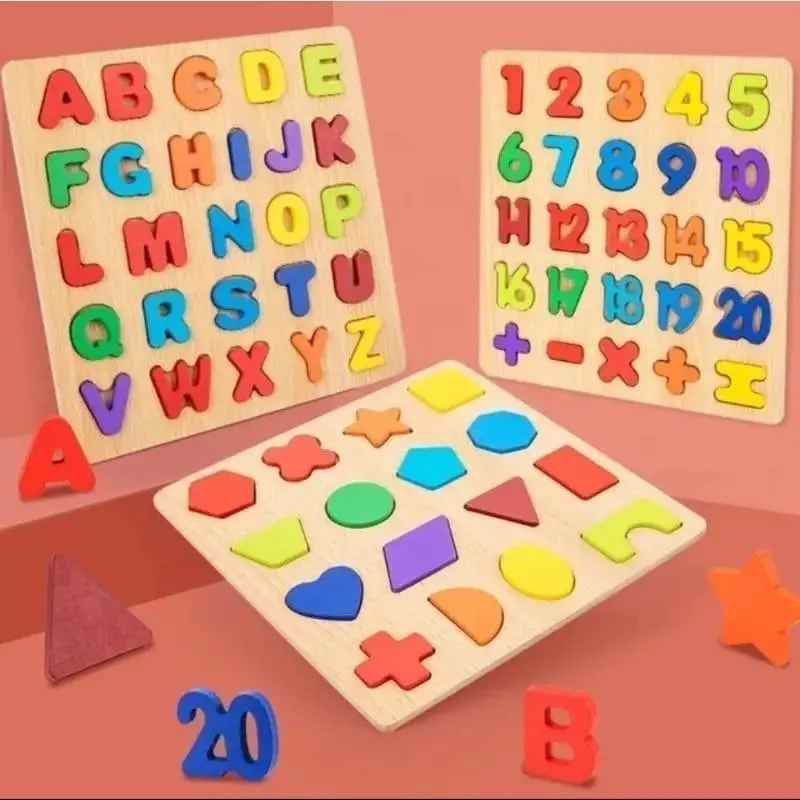 Mainan Puzzle Kayu Edukasi Huruf ABC dan Angka untuk Belajar Anak  Puzzle Murah ABC Puzzle Number Puzzle Hijaiyah Chunky Puzzle Anak Puzzle Kayu Jigsaw Puzzle 3D Wooden Toys Mainan Kayu 23 2
