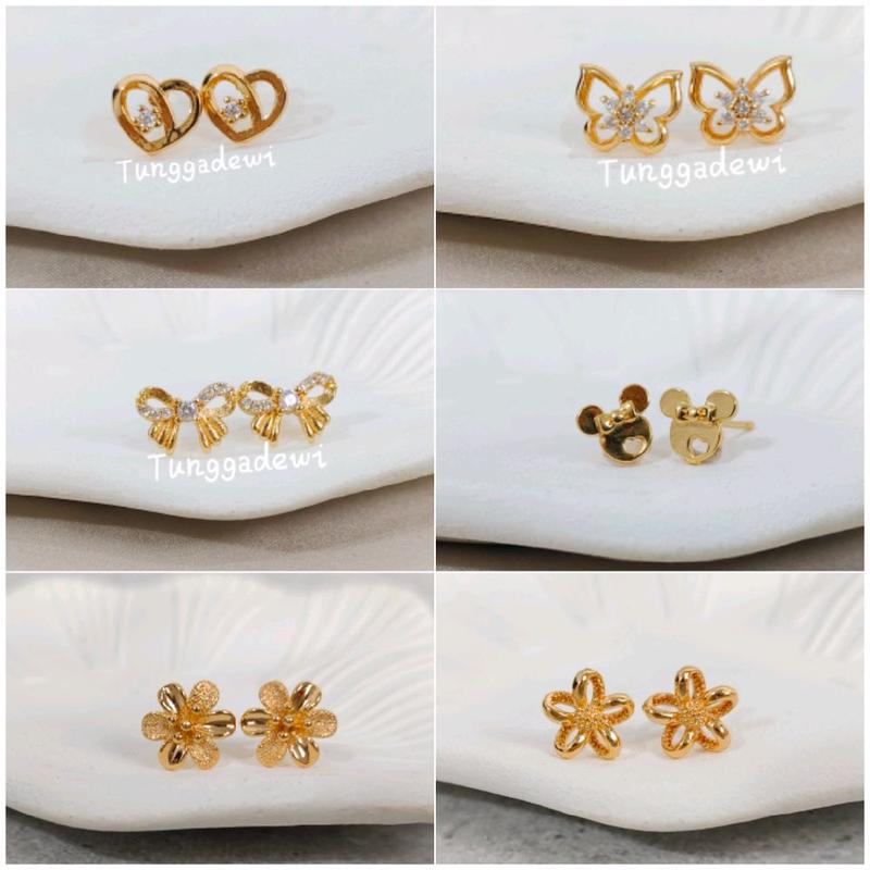 ANTING TUSUK TITANIUM AWET TIDAK GATAL TIDAK IRITASI 0