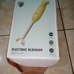 (RAMADAN SPESIAL) SAMONO Blender Tangan Elektrik | Daya Besar 250W | 2 Mode Kecepatan | Mata Pisau Stainless Steel | Cocok untuk MPASI, Saus, Jus, Smoothie | Mudah Dibersihkan dan Digunakan [SW-HB200A] Blade