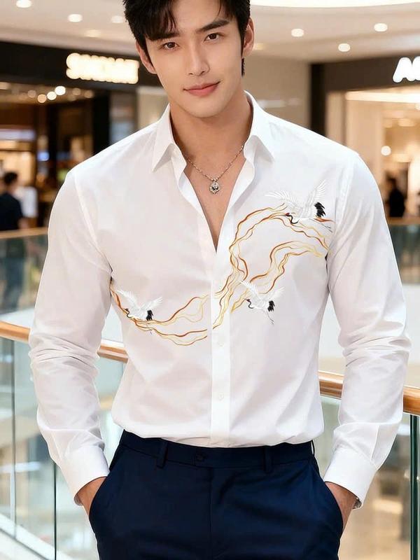  ÁO SƠ MI NAM DÀI TAY CHIM SA CÁ LẶN BIGSIZE IN 3D  M-6XL  