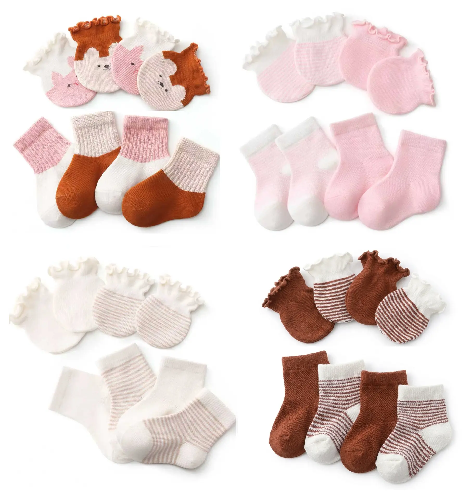 Sarung Tangan Bayi Dan Kaos Kaki Bayi Set