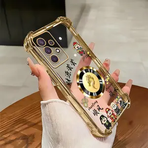 Casing Cocok untuk Galaxy A13, Casing ponsel tahan benturan empat sudut terbaru-PGO04A