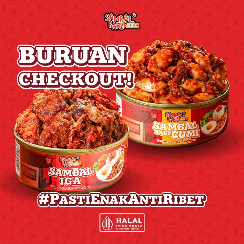 Hemat 4 - Sambal Bakar Saji - Sambal Bakar Indonesia 4