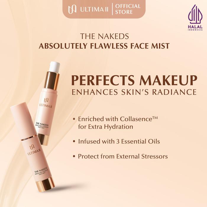 Gambar Ultima II The Nakeds Absolutely Flawless Face Mist dari ULTIMA II ID Kota Administrasi Jakarta Timur Tokopedia