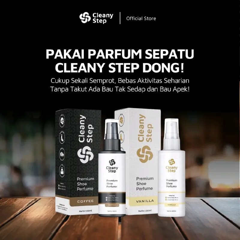 Dapat 2 Pcs Parfum Sepatu Cleany Step Parfum dan Pewangi Sepatu, Helm, Tas, Boneka, Bantal dll Tahan Lama 0